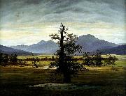 Caspar David Friedrich Village Landscape in Morning Light Spain oil painting artist
